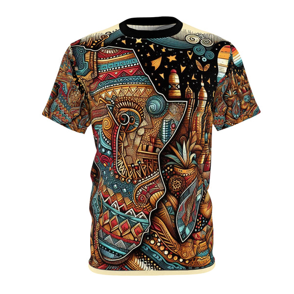 African Art Unisex Designed Tee Shirt